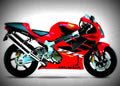 Honda VTR 1000 F Firestorm 2000 2 motorbike A4 Photo Print