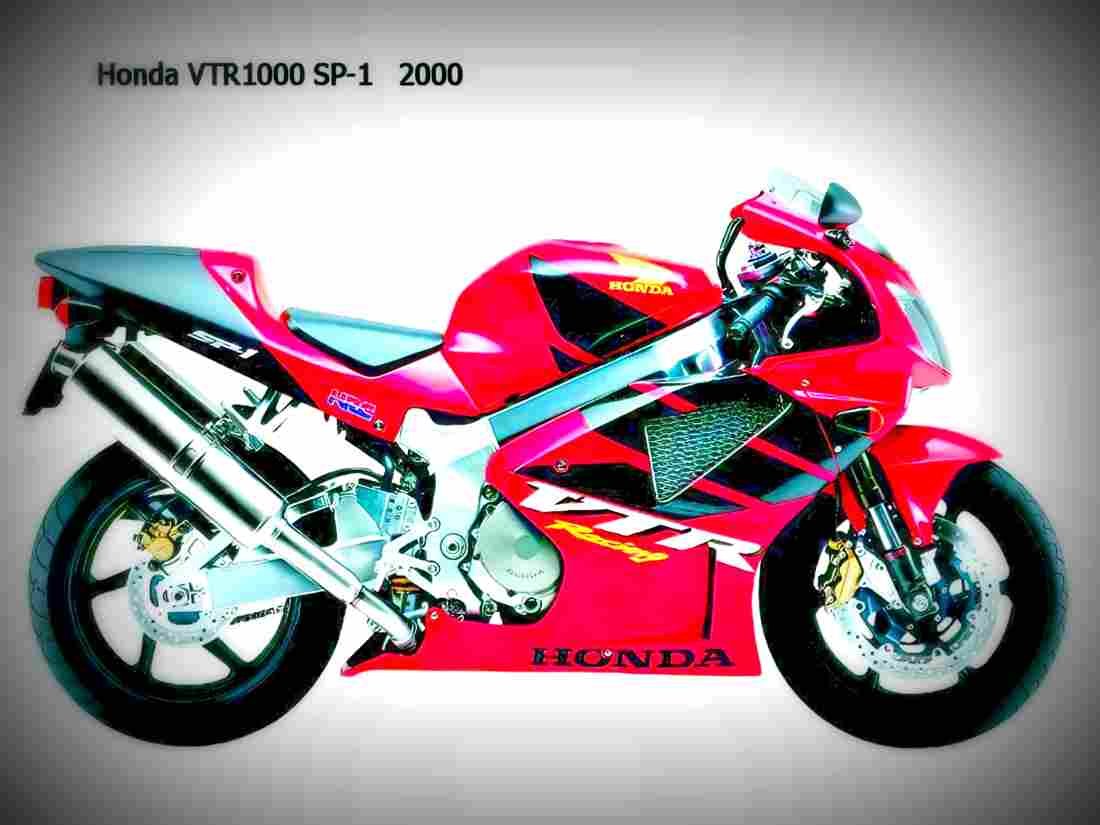 Honda VTR 1000 SP 1 2000 5 motorbike A4 Photo Print
