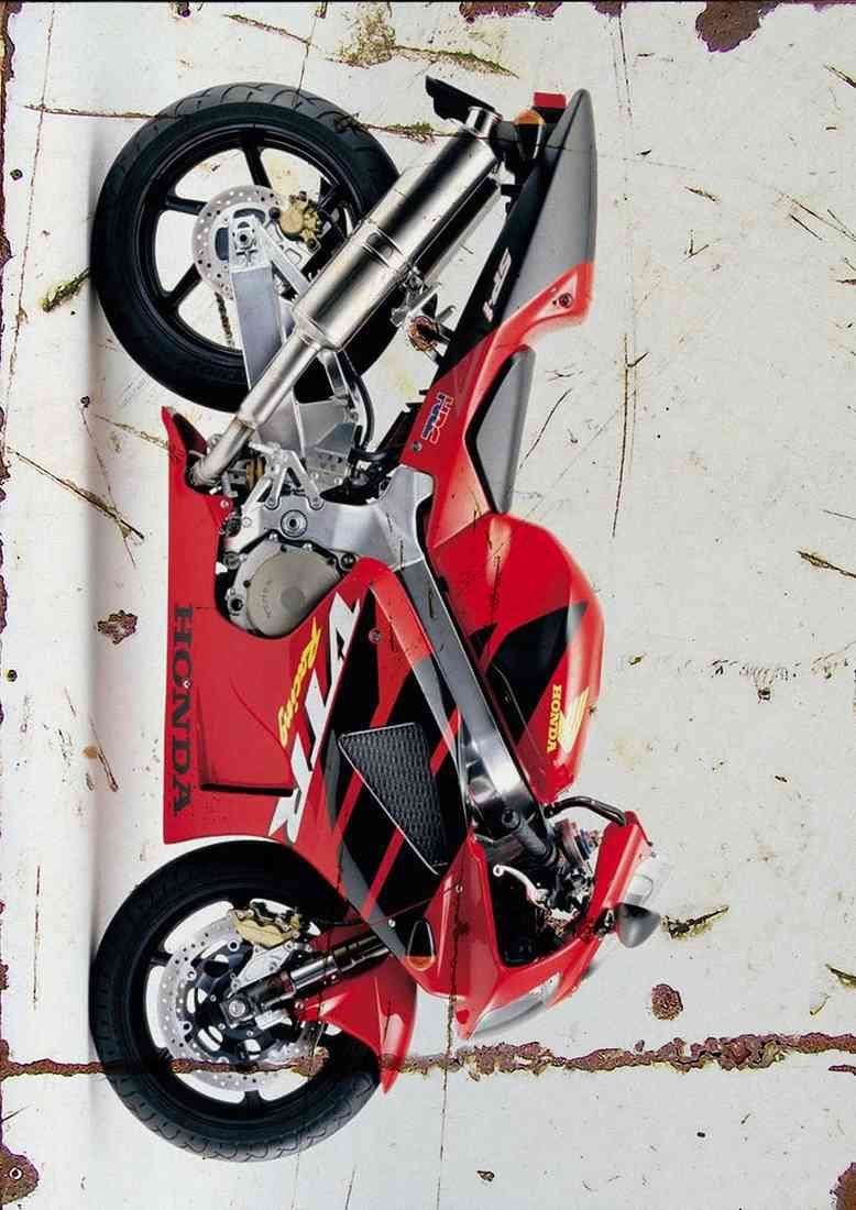 Honda VTR1000 SP1 2000 aged A4 Photo Print