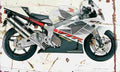 Honda VTR1000SP2 2002 Aged Vintage A4 Photo Print