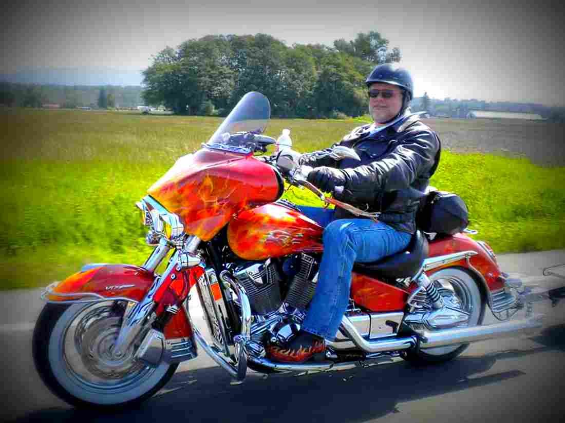 Honda VTX 1800 R 2002 3 motorbike A4 Photo Print