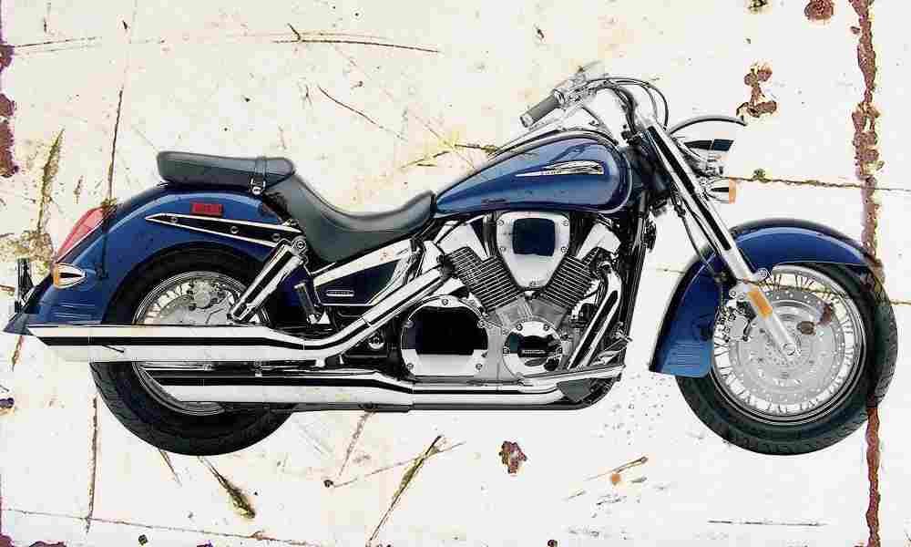 Honda VTX1300 2003 Aged Vintage A4 Photo Print