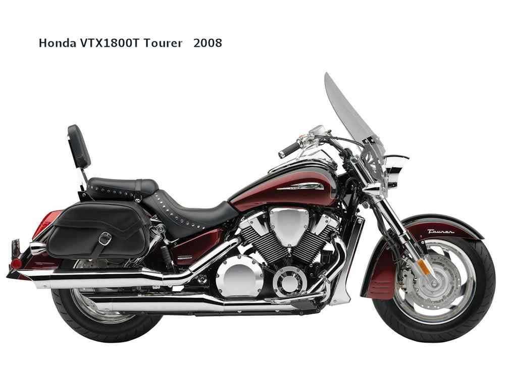 Honda VTX1800T Tourer 2008 motorbike A4 Photo Print