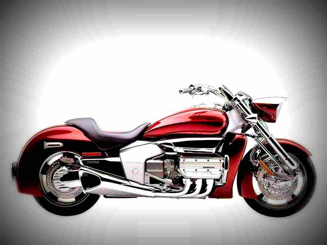 Honda Valkyrie Rune 2004 1 motorbike A4 Photo Print