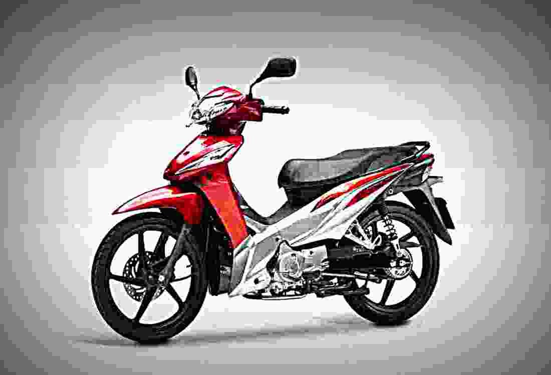 Honda Wave 110i 2017 3 motorbike A4 Photo Print
