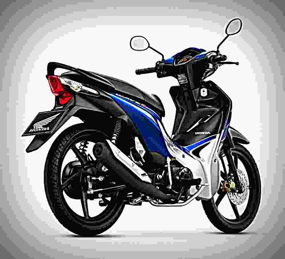 Honda Wave 110i 2017 4 motorbike A4 Photo Print