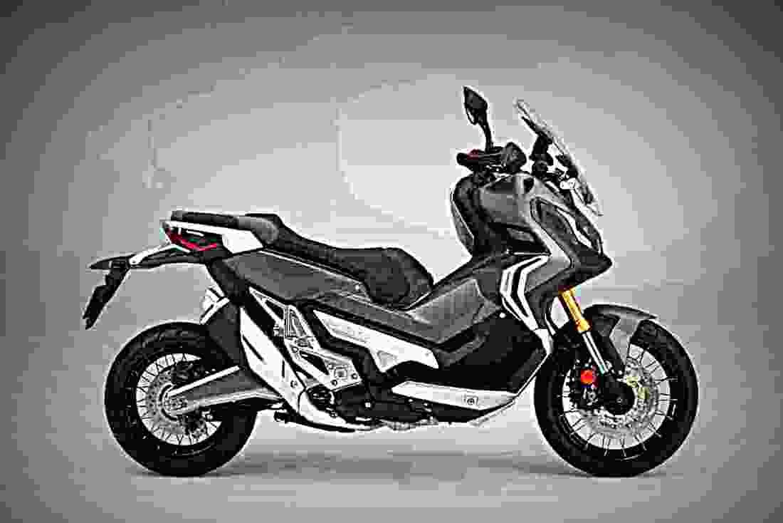 Honda X Adv 2017 3 motorbike A4 Photo Print