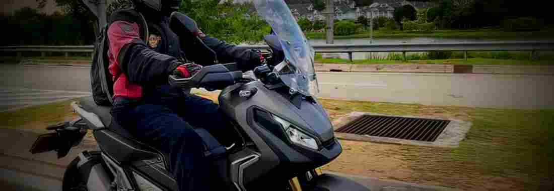 Honda X Adv 2018 1 825x284 motorbike A4 Photo Print
