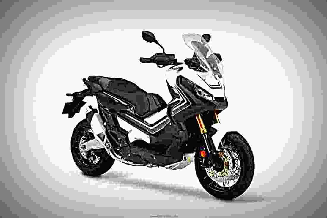 Honda X Adv 2018 3 motorbike A4 Photo Print