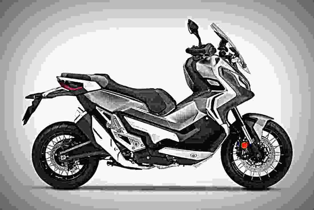 Honda X Adv 2019 4 motorbike A4 Photo Print