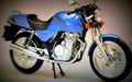 Honda XBR 500 1986 1 motorbike A4 Photo Print