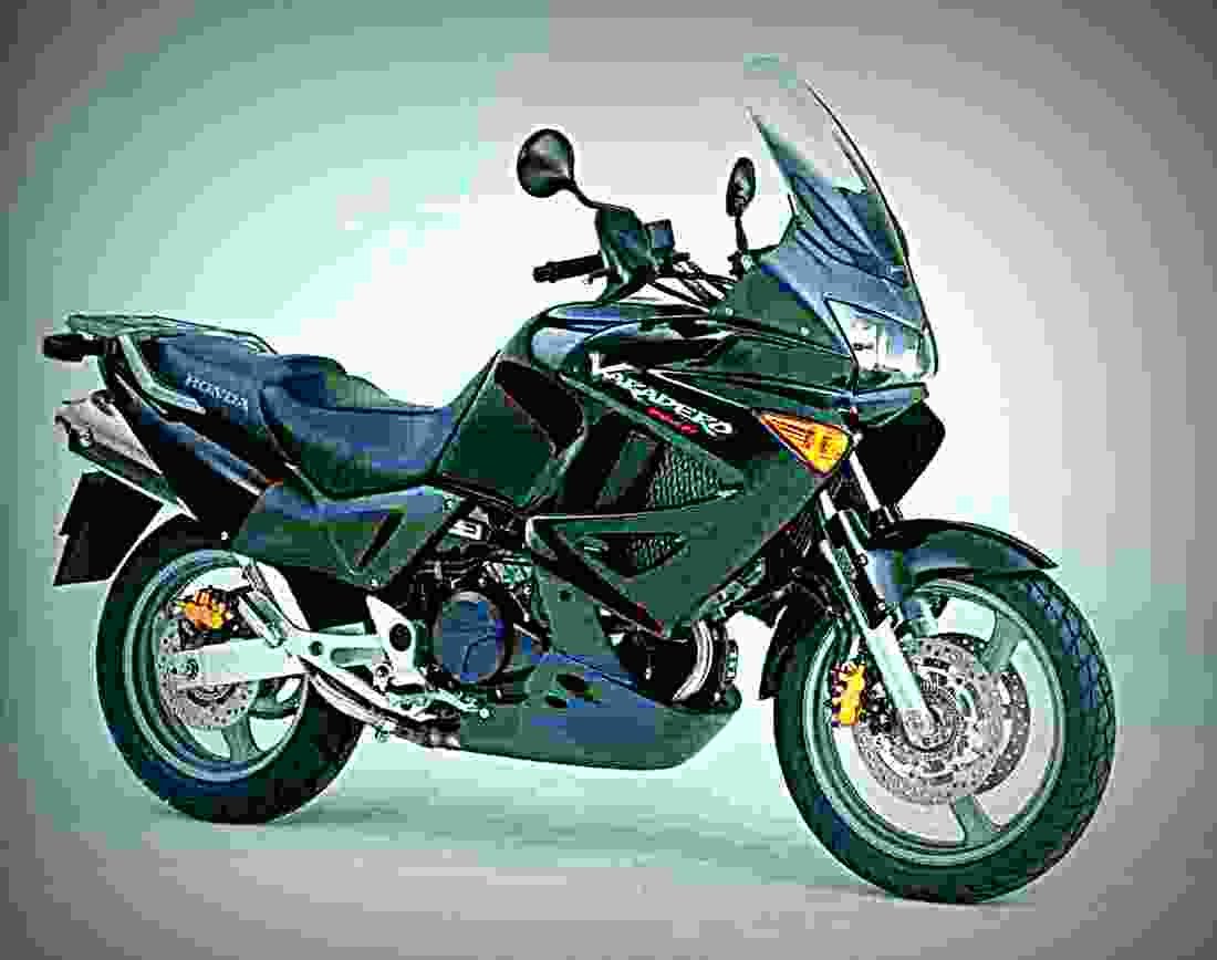 Honda XL 1000V Varadero 1000cc 5 motorbike A4 Photo Print