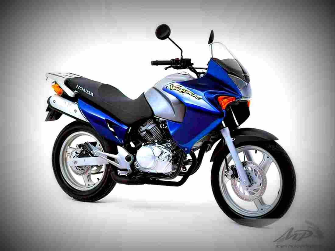 Honda XL 125 Varadero 2001 6 motorbike A4 Photo Print