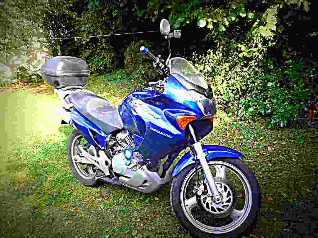 Honda XL 125 Varadero 2003 4 motorbike A4 Photo Print