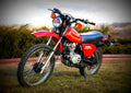 Honda XL 185 S 1981 6 motorbike A4 Photo Print