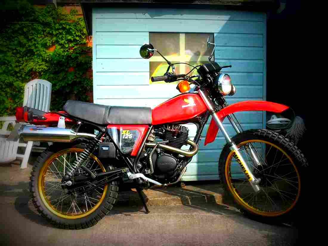 Honda XL 250 R 1982 5 motorbike A4 Photo Print