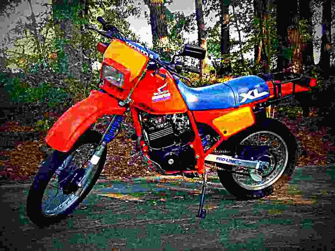 Honda XL 250 R 1985 3 motorbike A4 Photo Print