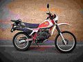 Honda XL 250 R 1986 1 motorbike A4 Photo Print