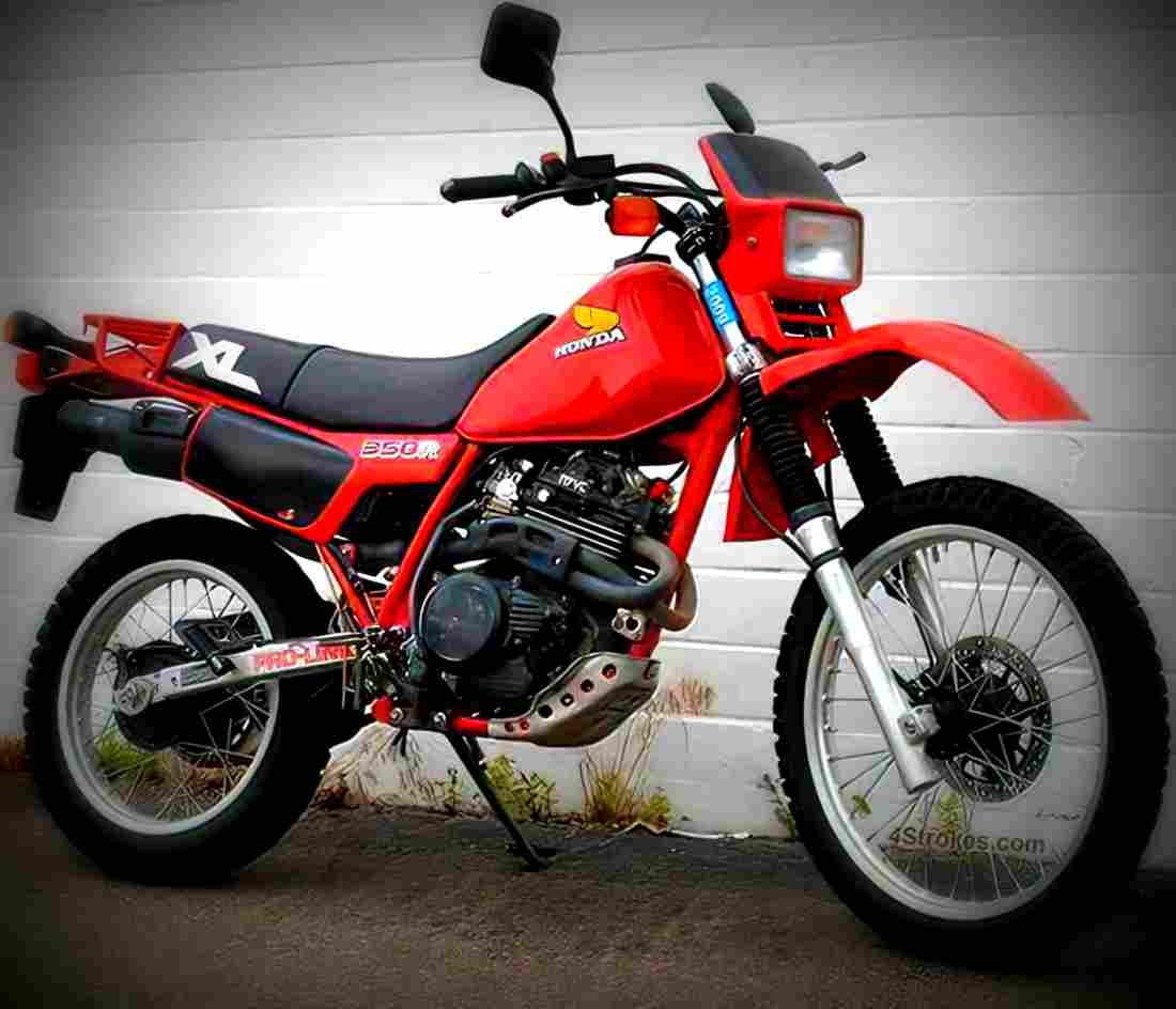Honda XL 500 R 1982 5 motorbike A4 Photo Print