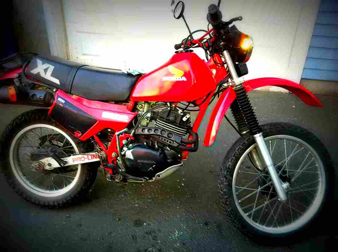 Honda XL 500 R 1982 6 motorbike A4 Photo Print