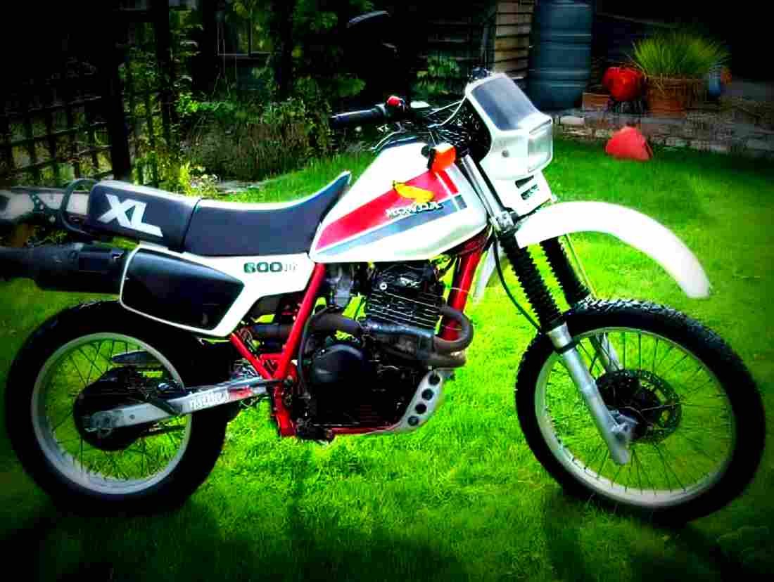 Honda XL 600 R 1984 2 motorbike A4 Photo Print