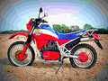Honda XL 600 R 1985 2 motorbike A4 Photo Print