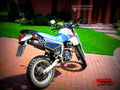 Honda XL 600 R (reduced effect) 1987 2 motorbike A4 Photo Print