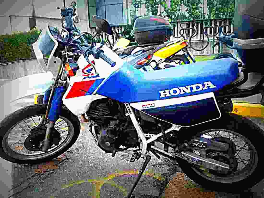 Honda XL 600 RM 1987 2 motorbike A4 Photo Print