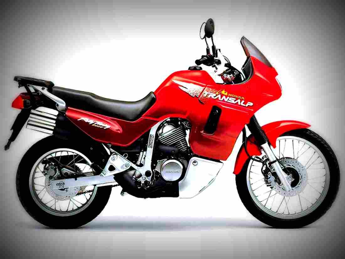 Honda XL 600 V Transalp 1988 5 motorbike A4 Photo Print