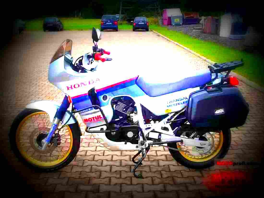 Honda XL 600 V Transalp 1991 1 motorbike A4 Photo Print