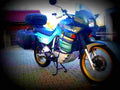 Honda XL 600 V Transalp 1992 5 motorbike A4 Photo Print