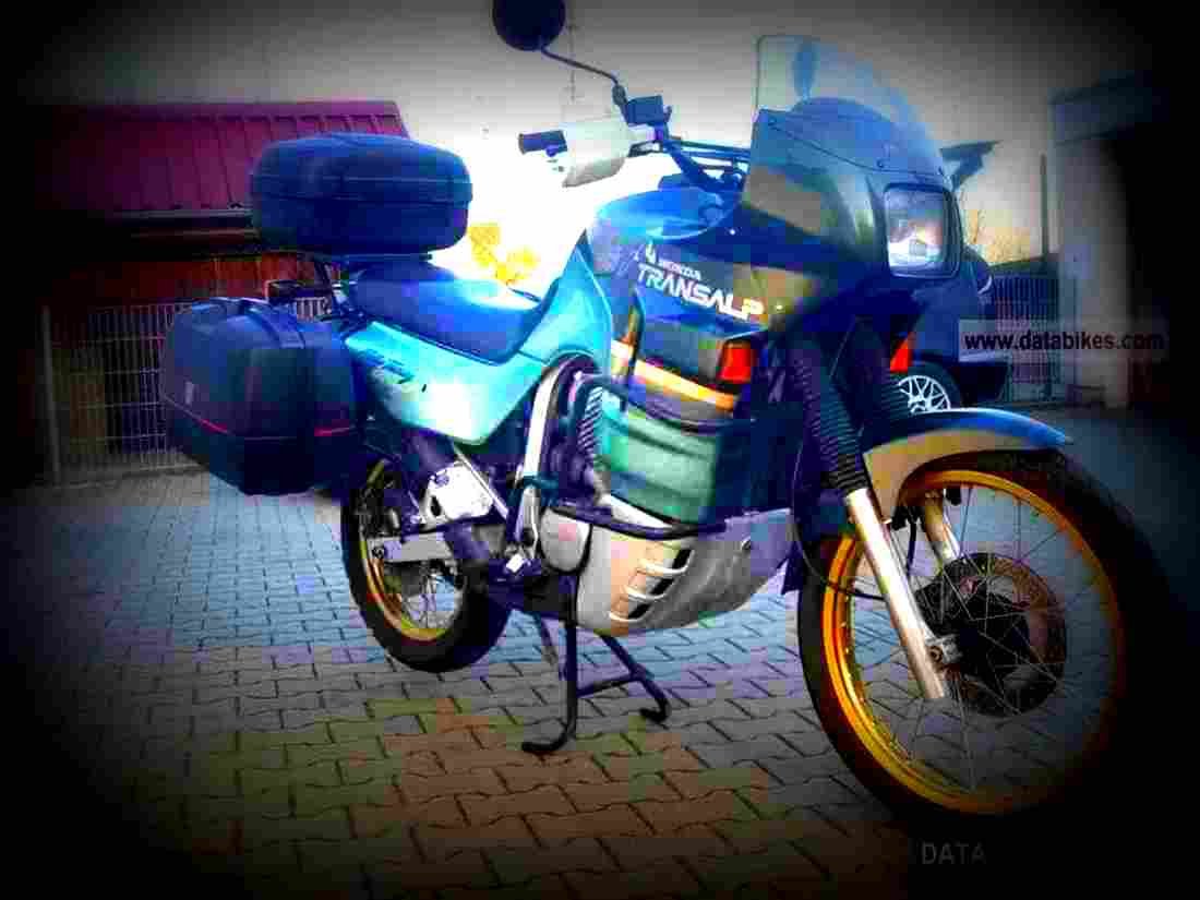 Honda XL 600 V Transalp 1992 5 motorbike A4 Photo Print