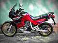 Honda XL 600 V Transalp 1995 5 motorbike A4 Photo Print