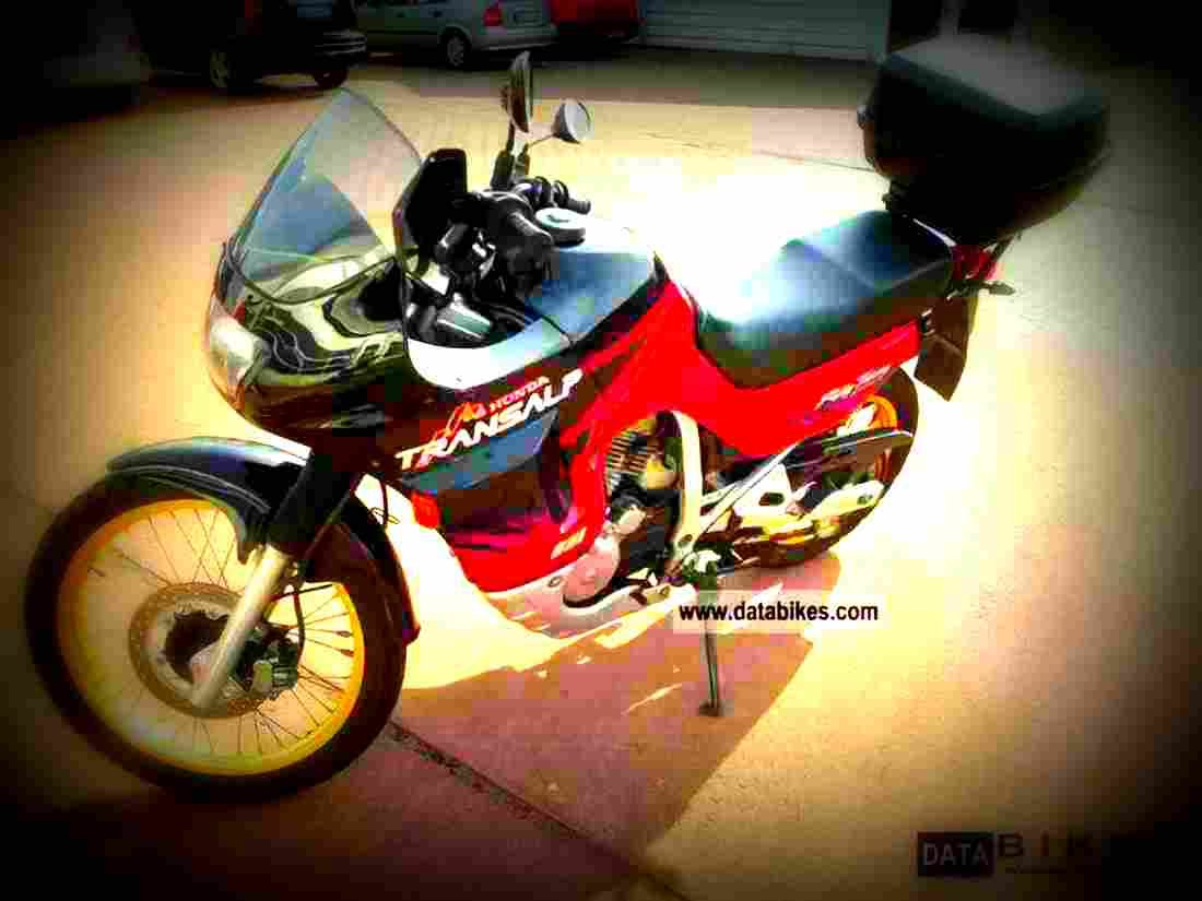 Honda XL 600 V Transalp 1998 5 motorbike A4 Photo Print