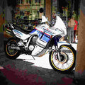 Honda XL 600 V Transalp 1999 5 motorbike A4 Photo Print