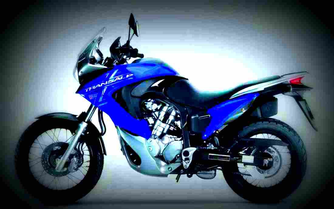 Honda XL 600 V Transalp 2000 6 motorbike A4 Photo Print