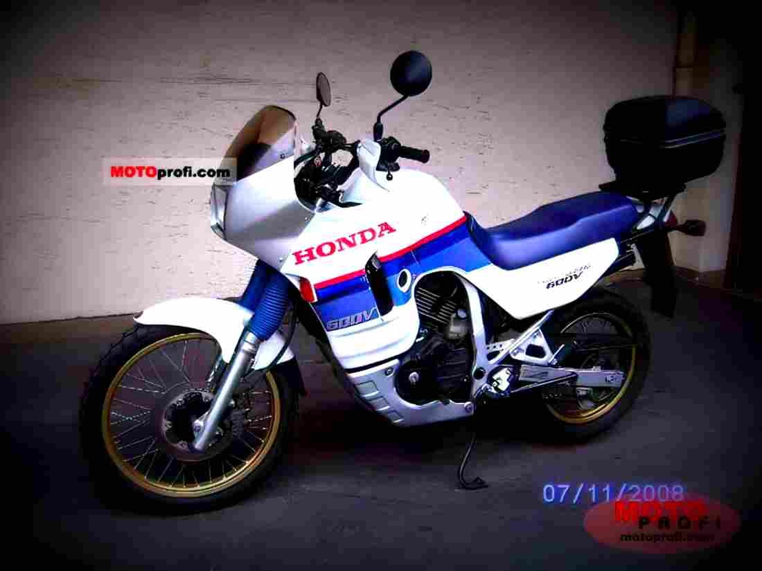 Honda XL 600 V Transalp (reduced effect) 1990 3 motorbike A4 Photo Print