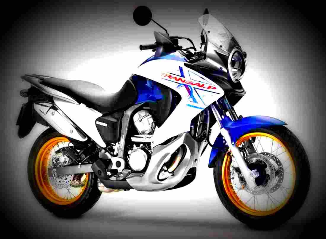 Honda XL 700 V Transalp XL700V Transalp 1 motorbike A4 Photo Print