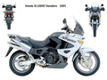 Honda XL1000V Varadero 2003 motorbike A4 Photo Print