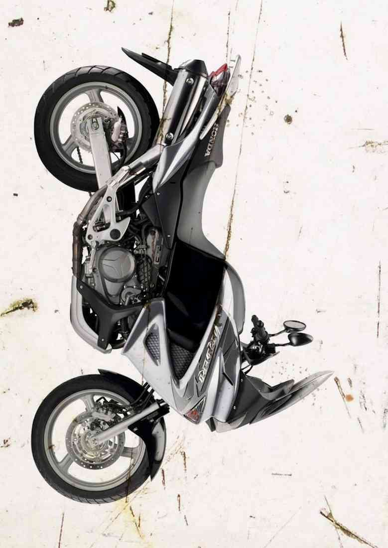 Honda XL1000VA Varadero 2008 aged A4 Photo Print