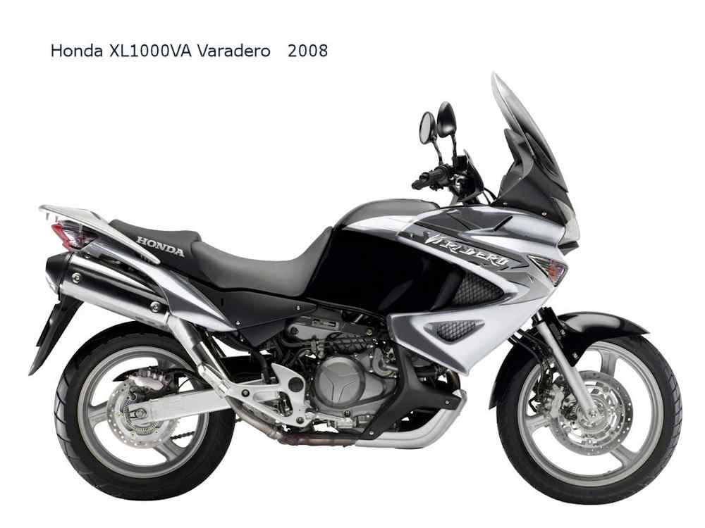 Honda XL1000VA Varadero 2008 motorbike A4 Photo Print