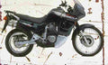 Honda XL600V Transalp 1998 Aged Vintage A4 Photo Print