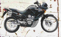 Honda XL650V Transalp 2001 Aged Vintage A4 Photo Print