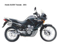 Honda XL650V Transalp 2001 motorbike A4 Photo Print
