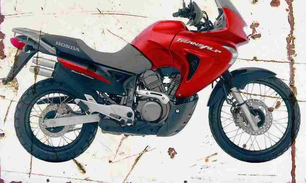 Honda XL650V Transalp 2005 Aged Vintage A4 Photo Print