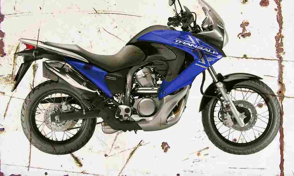 Honda XL700VA Transalp 2008 Aged Vintage A4 Photo Print