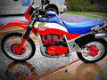 Honda XLV 750 R 1984 2 motorbike A4 Photo Print