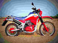 Honda XLV 750 R 1986 6 motorbike A4 Photo Print