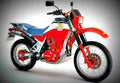 Honda XLV 750 R (reduced effect) 1984 4 motorbike A4 Photo Print