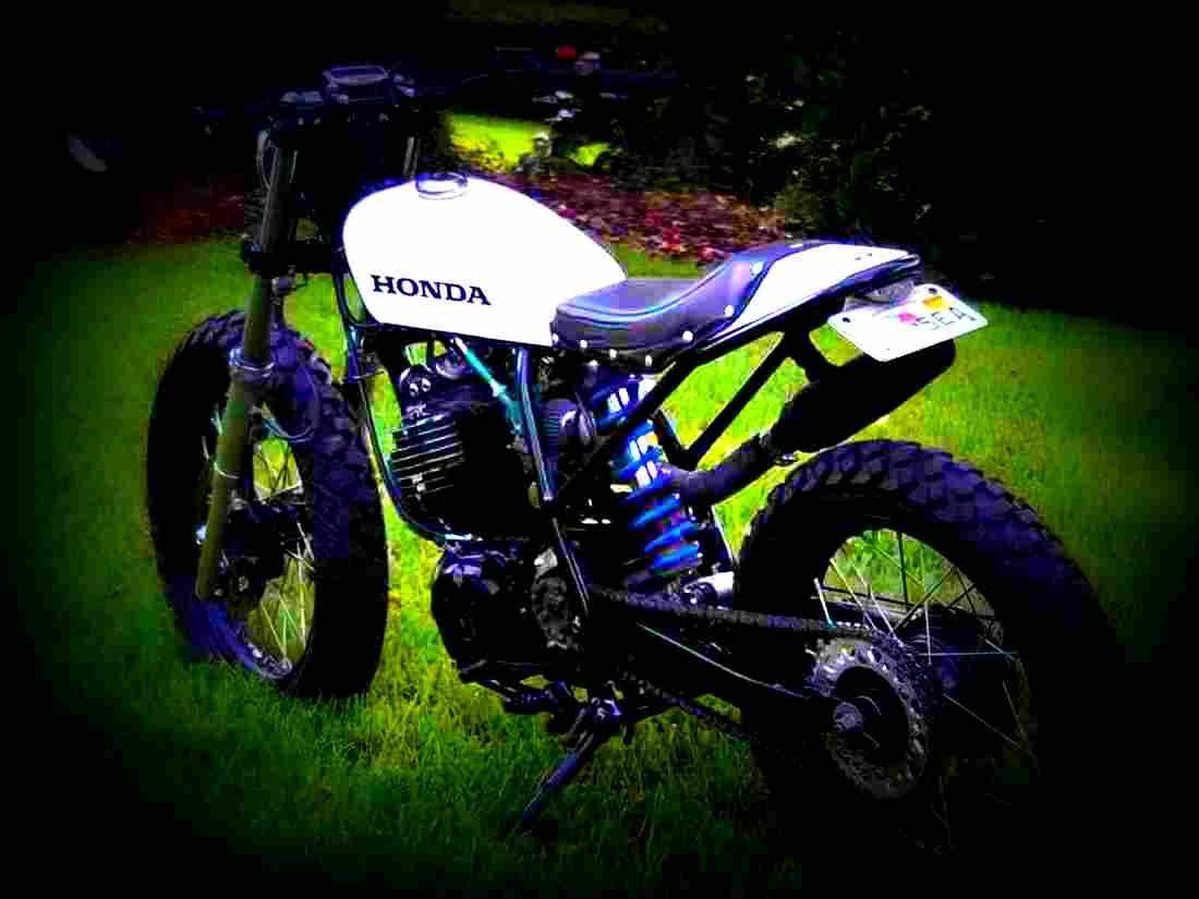 Honda XR 400 SM XR 400 SM 3 motorbike A4 Photo Print